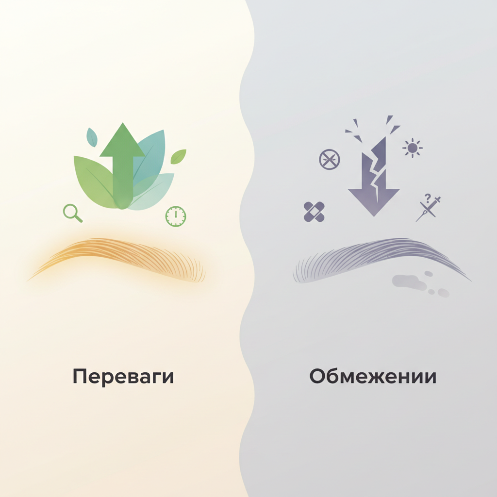 Переваги та обмеження методу