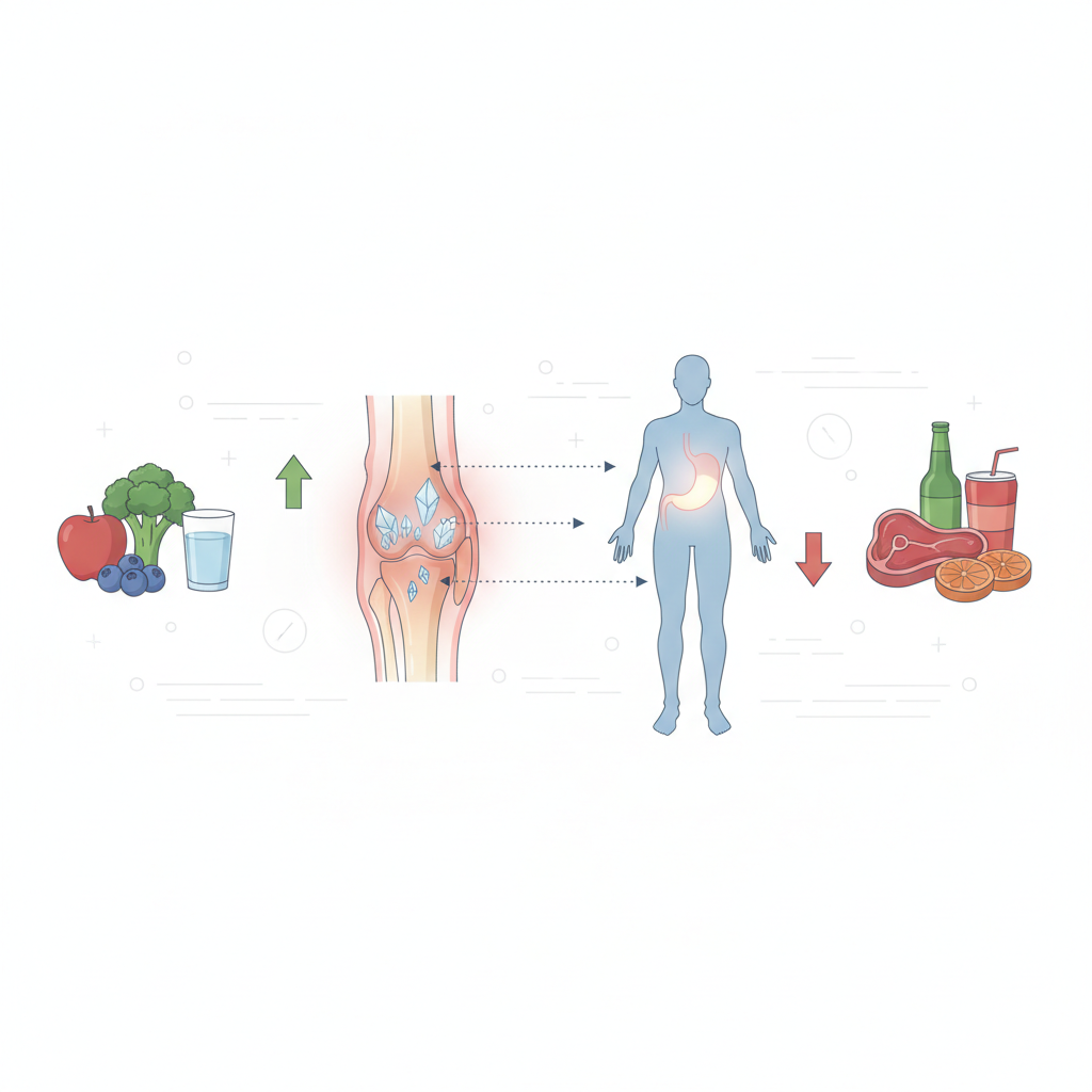 Що таке подагра і чому харчування настільки важливе