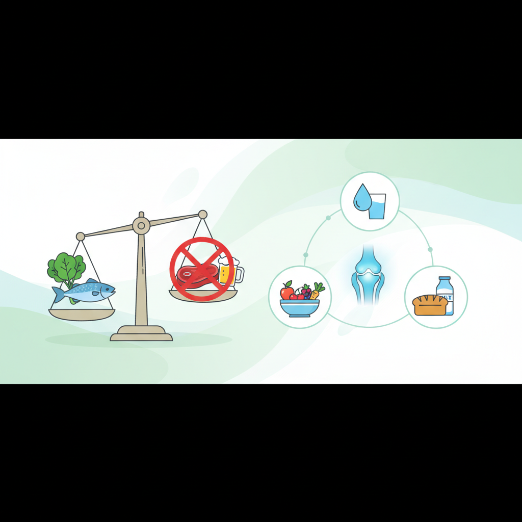 Основні принципи харчування при подагрі