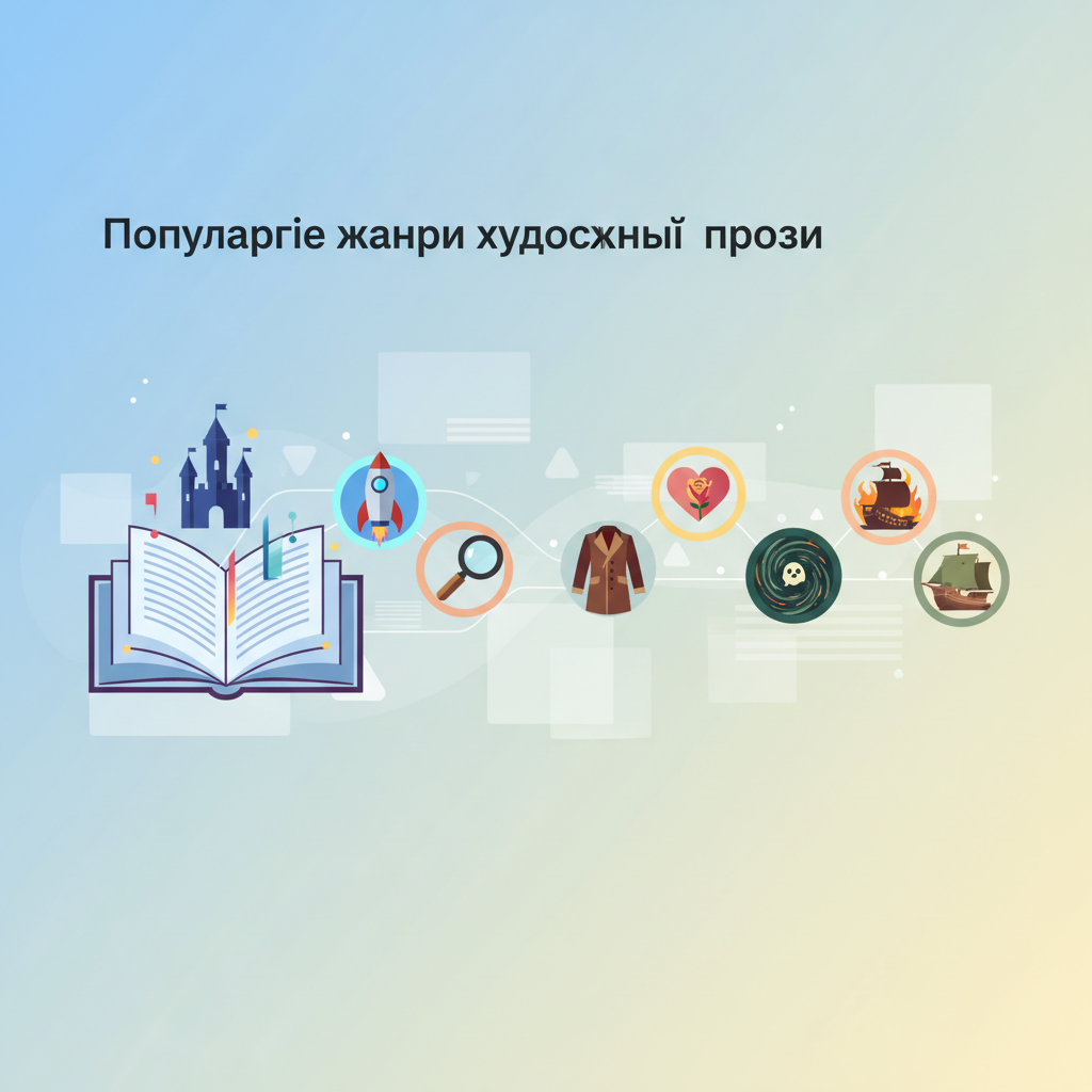 Популярні жанри художньої прози