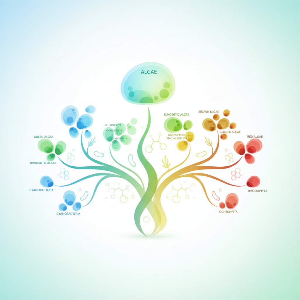 Як класифікують водорості