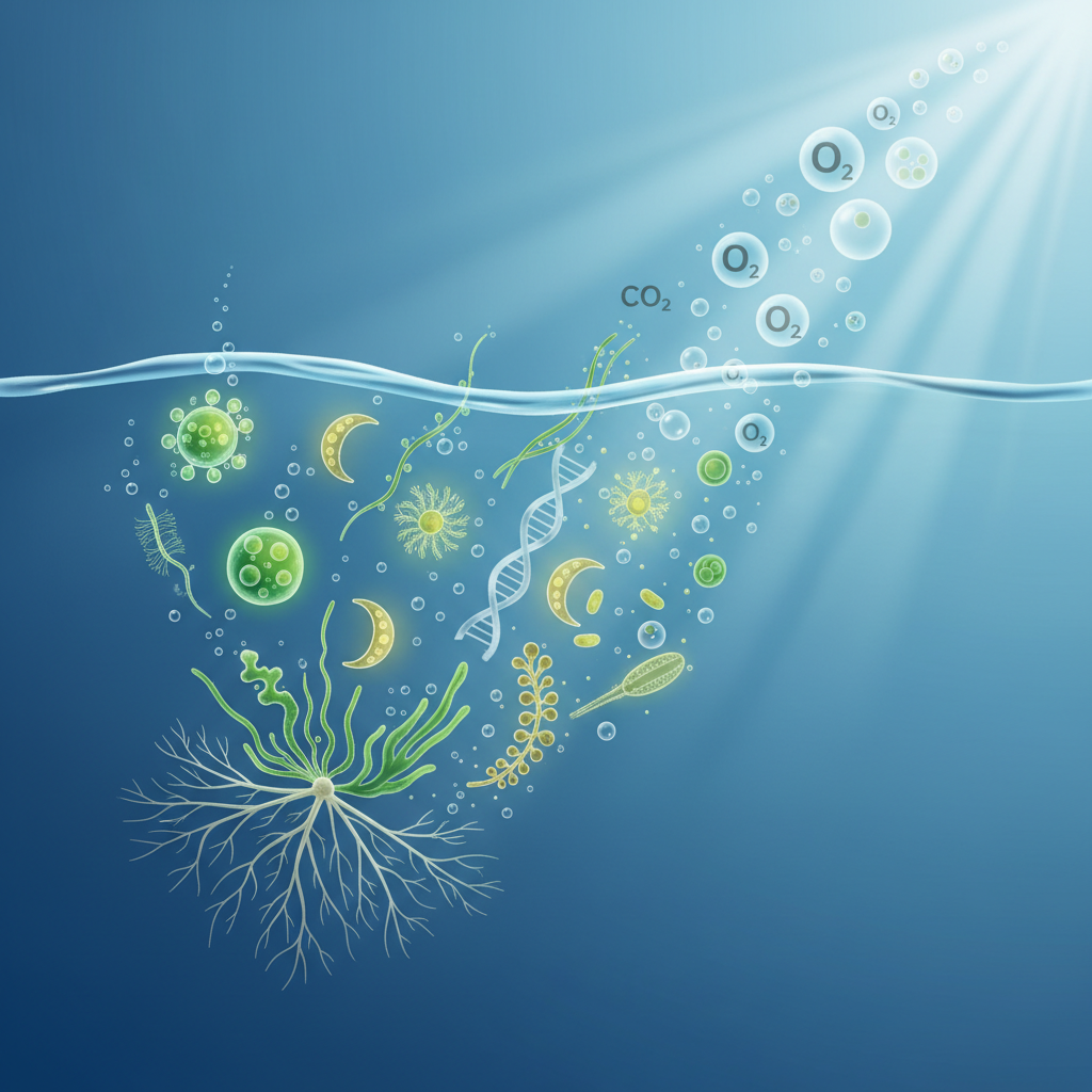 Мікроводорості: невидимі інженери води й повітря