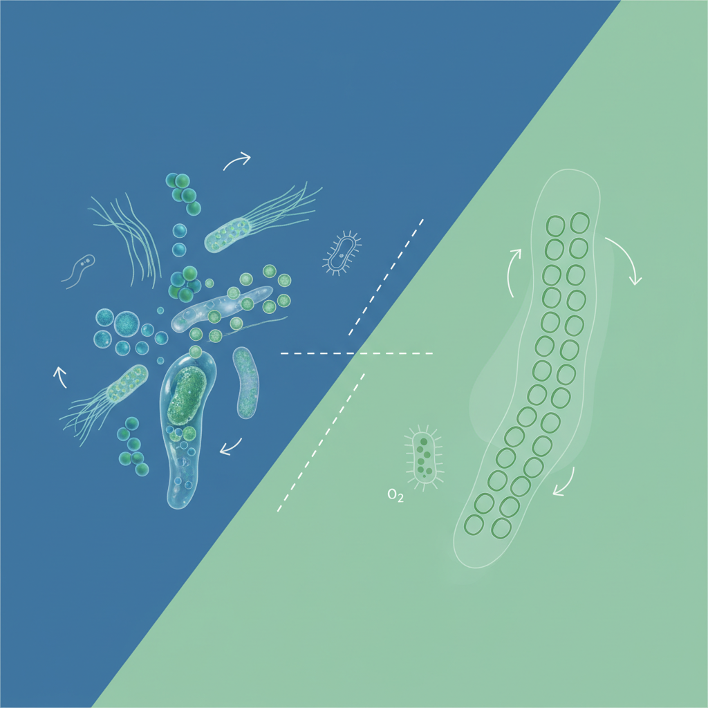 Ціанобактерії: «синьо-зелені водорості», що водночас не водорості