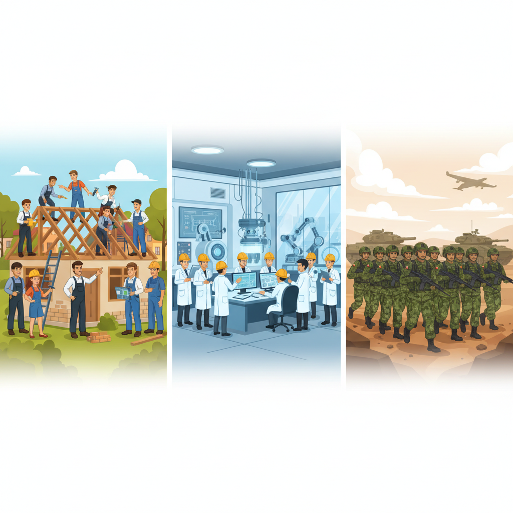 Бригада у різних сферах: від побуту до війська