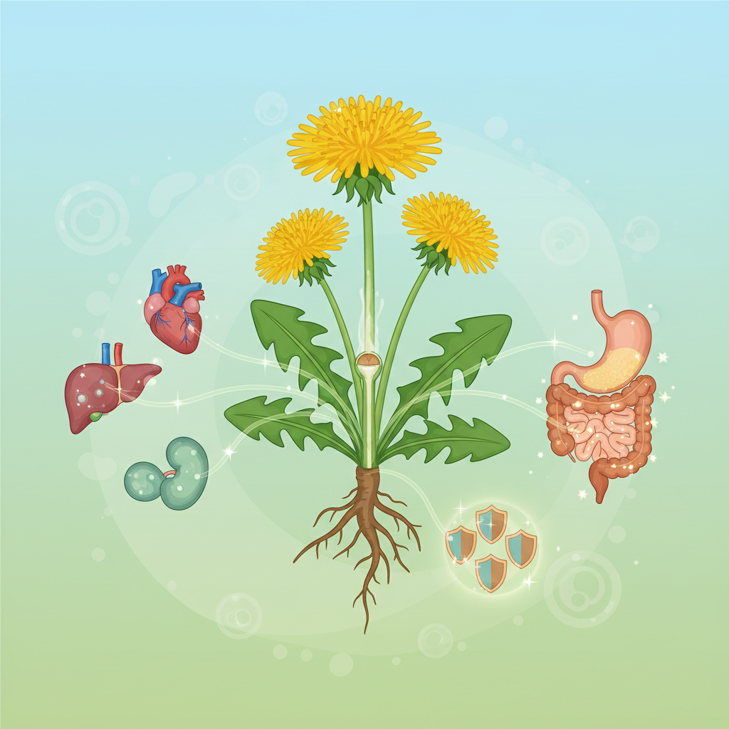 Користь для здоров’я: як працює кульбаба