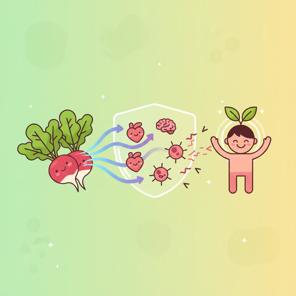 Антиоксиданти у редисці простими словами