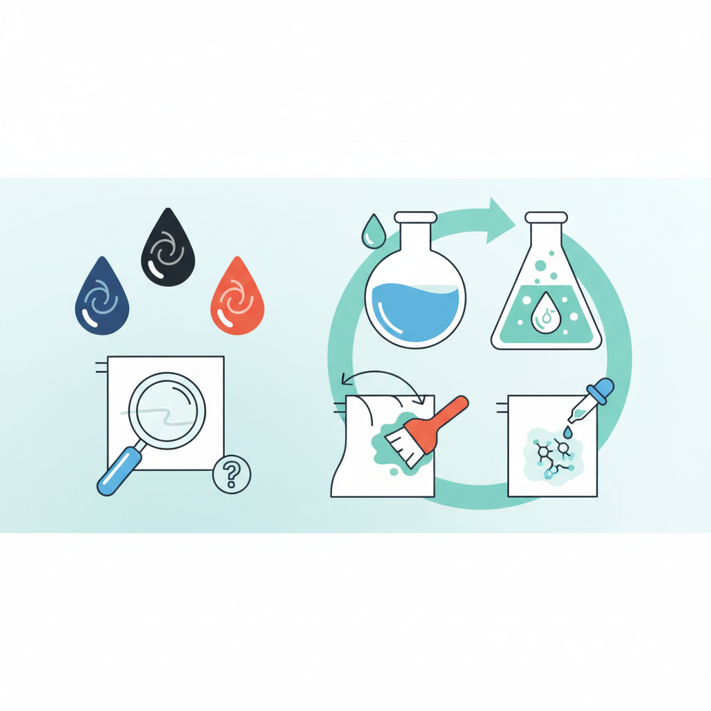 Як визначити тип чорнила і підібрати метод