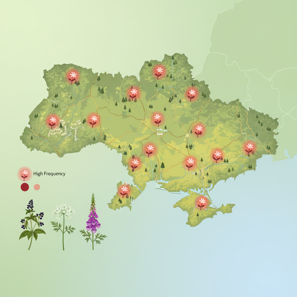 Де в Україні найчастіше трапляються отруйні види