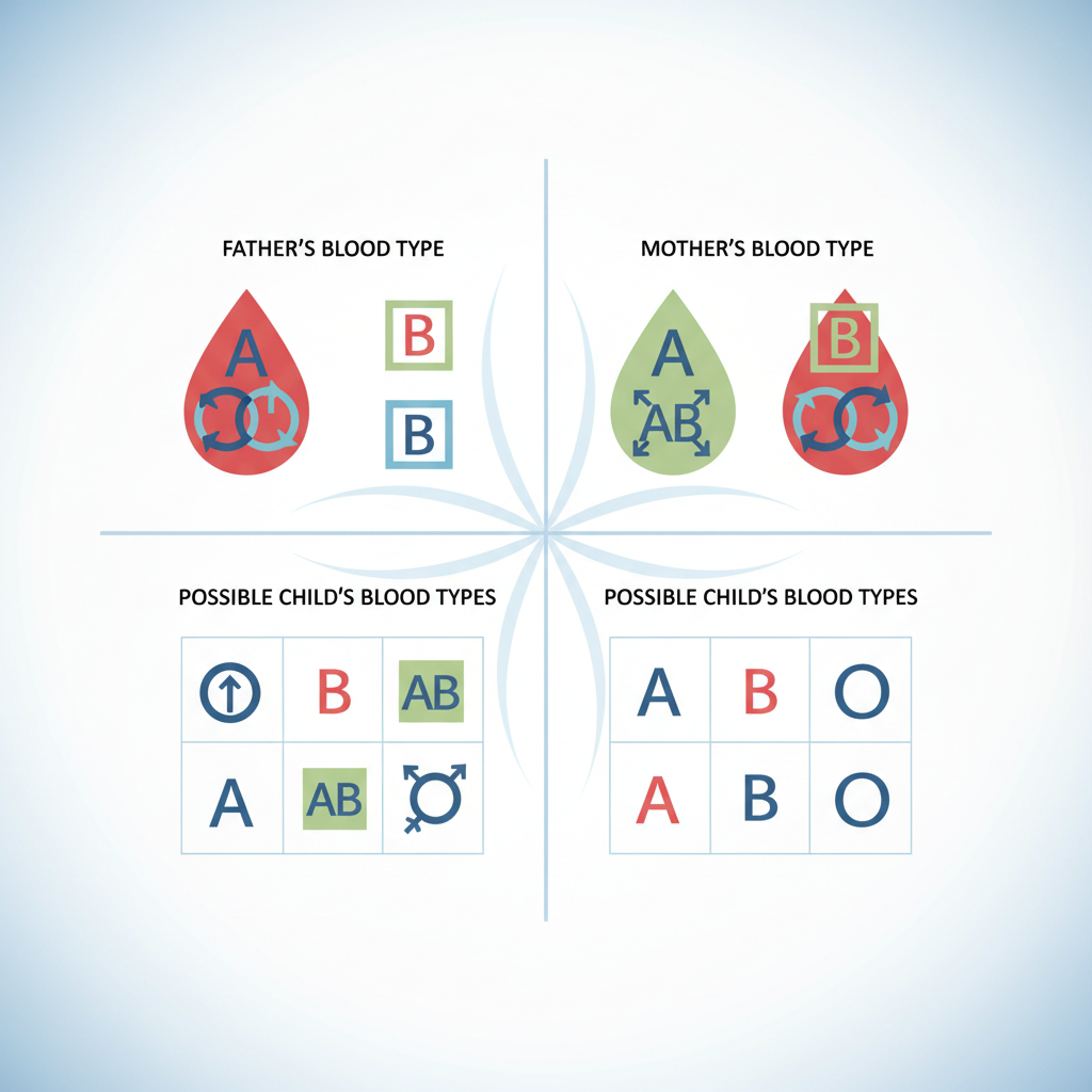 Текстова «таблиця» відповідностей: які групи крові можливі у дитини