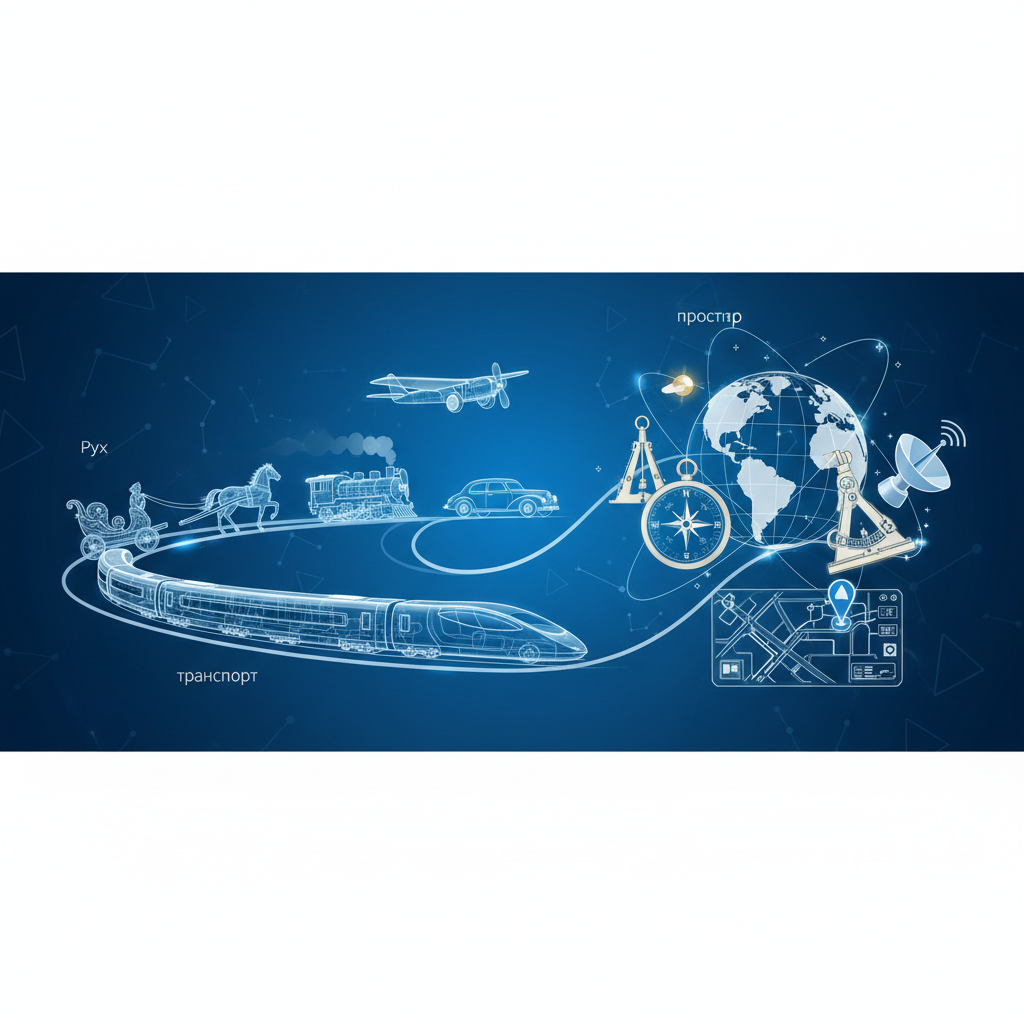 Рух і простір: транспорт і навігація