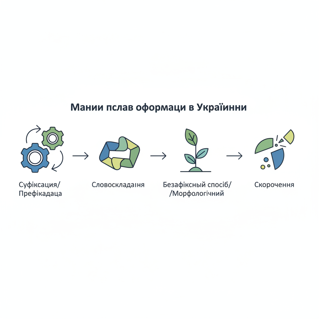 Основні шляхи творення слів в українській мові